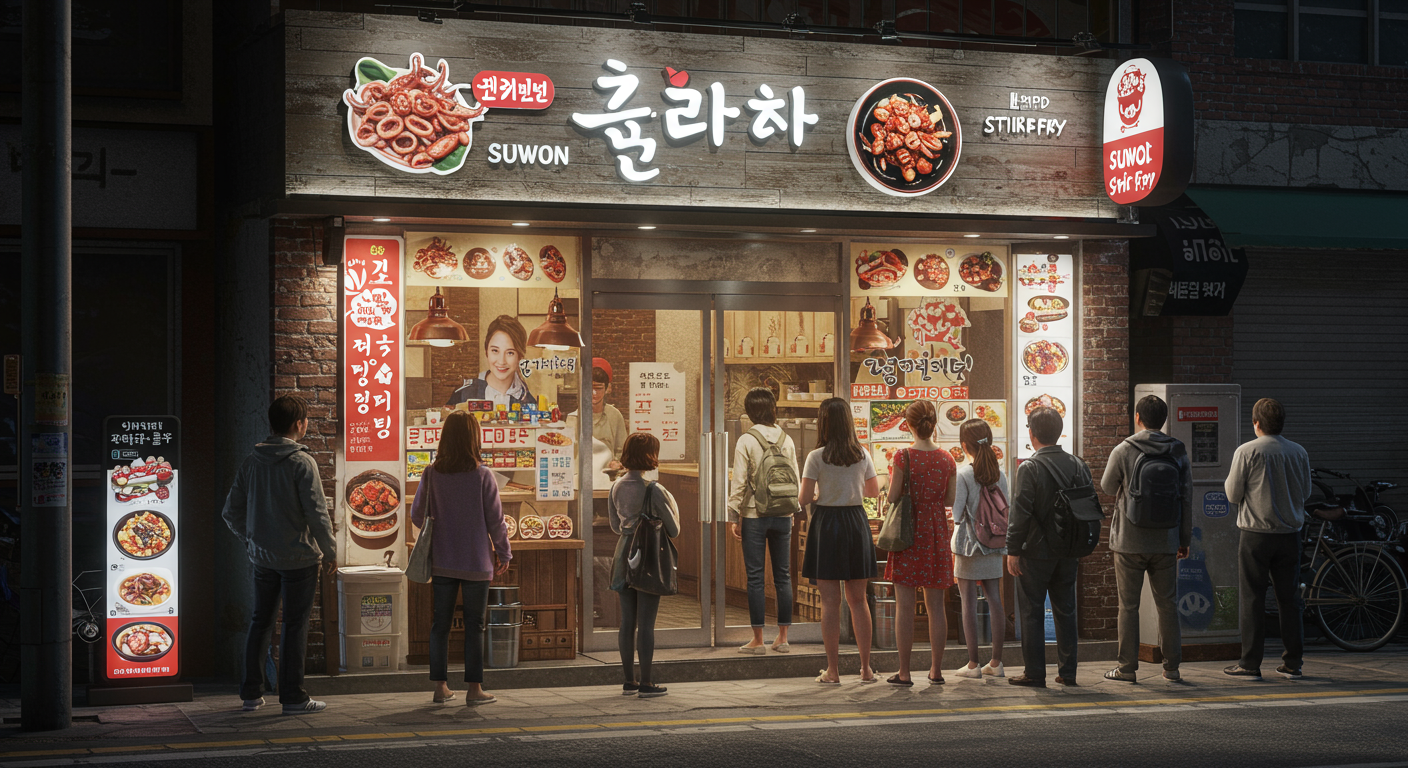 수원 오징어볶음 맛집, 어디가 최고일까요?