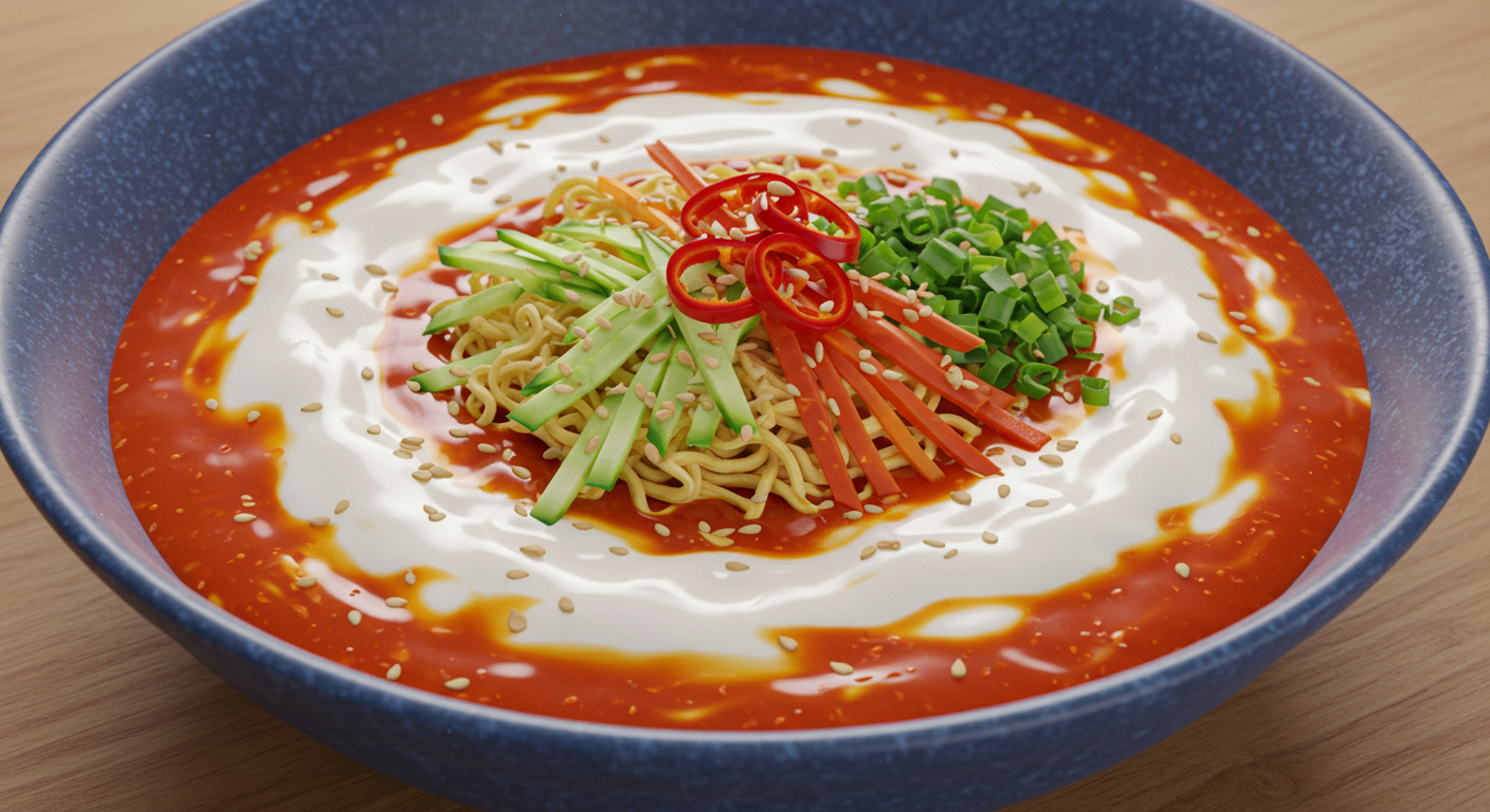 이게 바로 망향비빔국수 양념장의 비밀! 🌶️