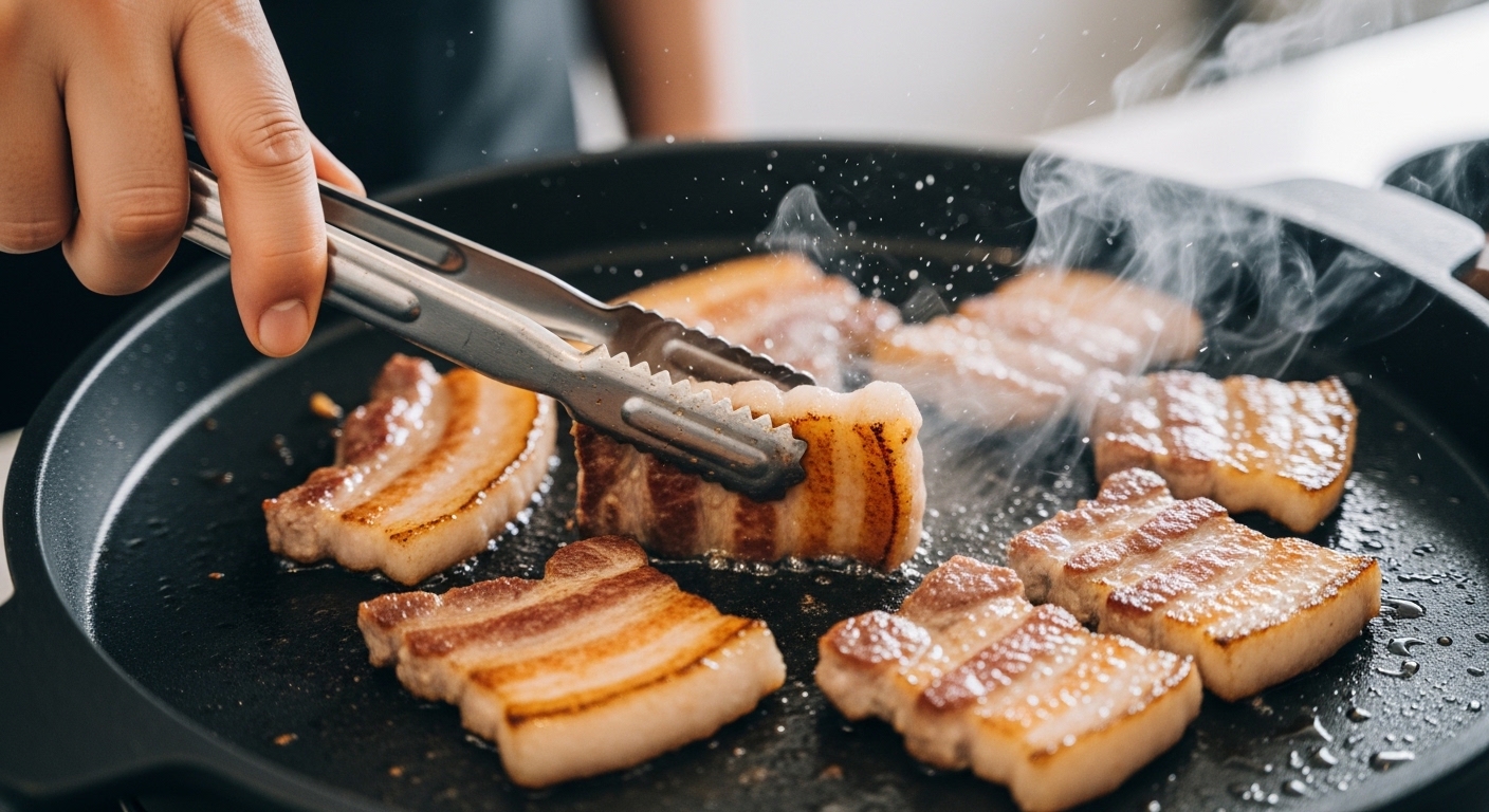 노릇노릇! 고기 굽기 황금 타이밍