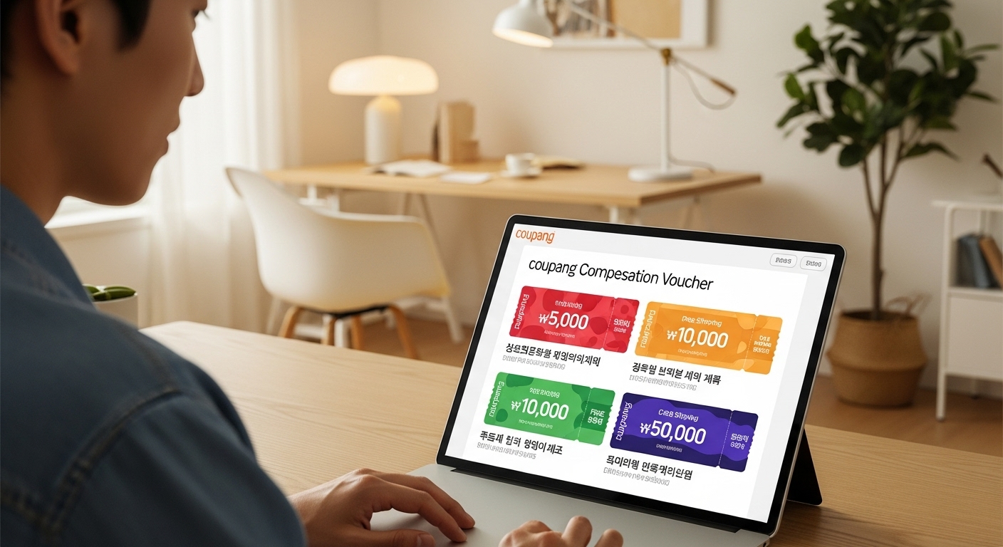 5만 원 보상 이용권, 어떻게 구성되어 있나요?