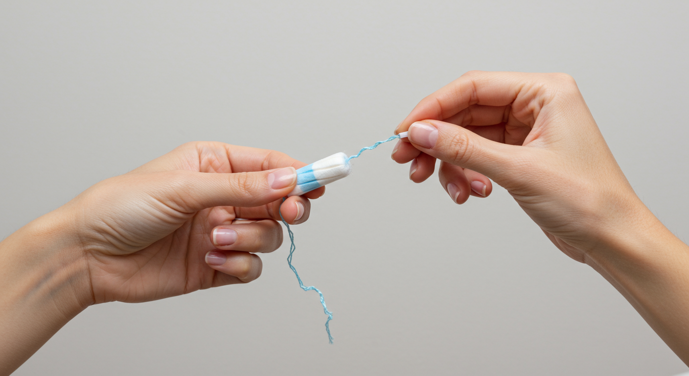 탐폰, 쉽게 삽입하는 방법!