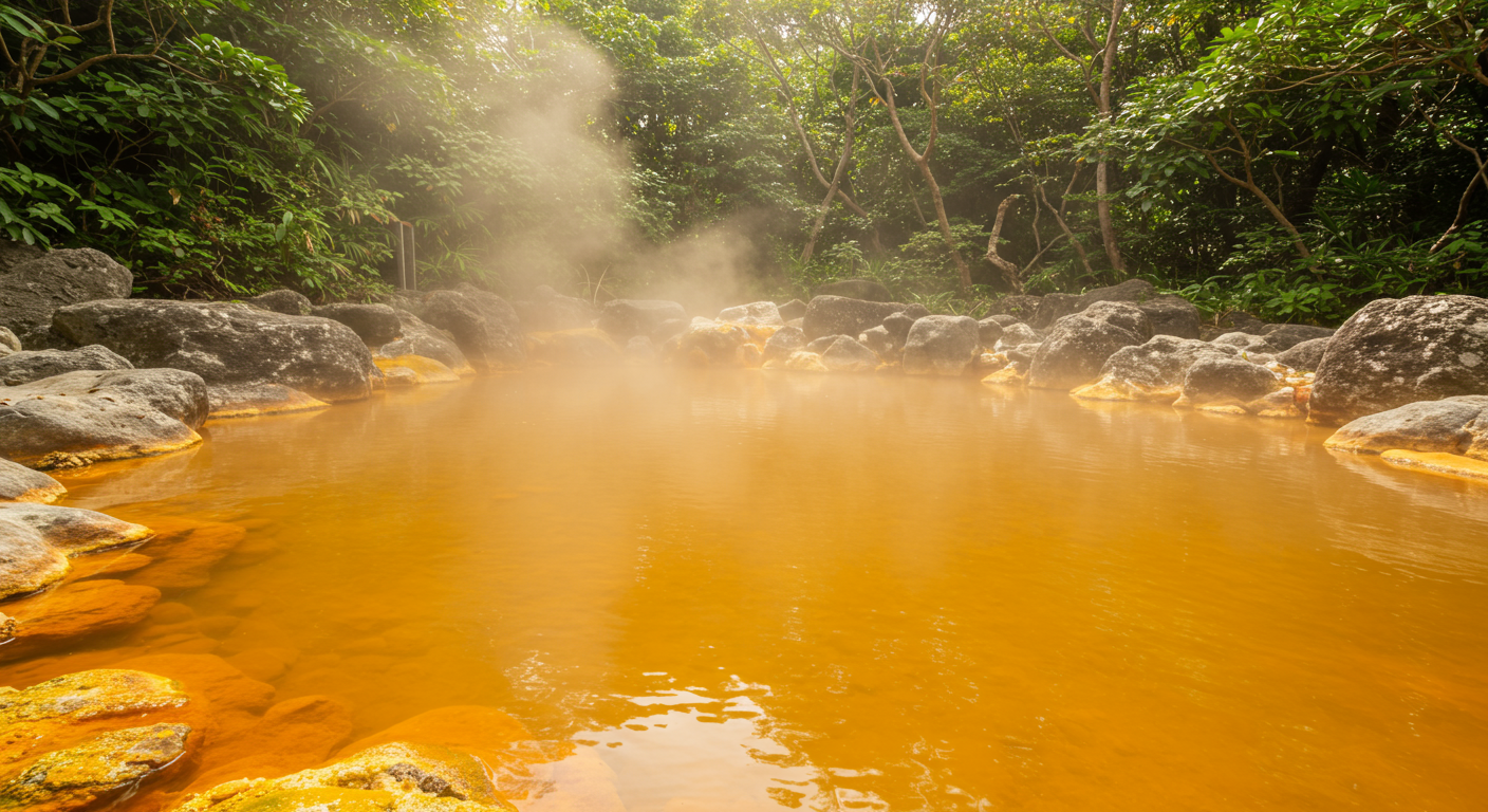 신기한 천연 해양온천, 어떤 점이 특별할까요?