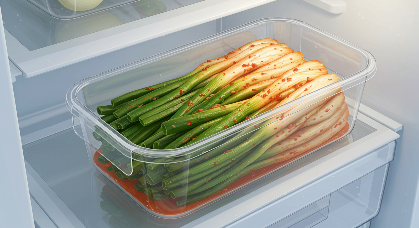 파김치 맛있게 숙성하고 보관하는 법 💡