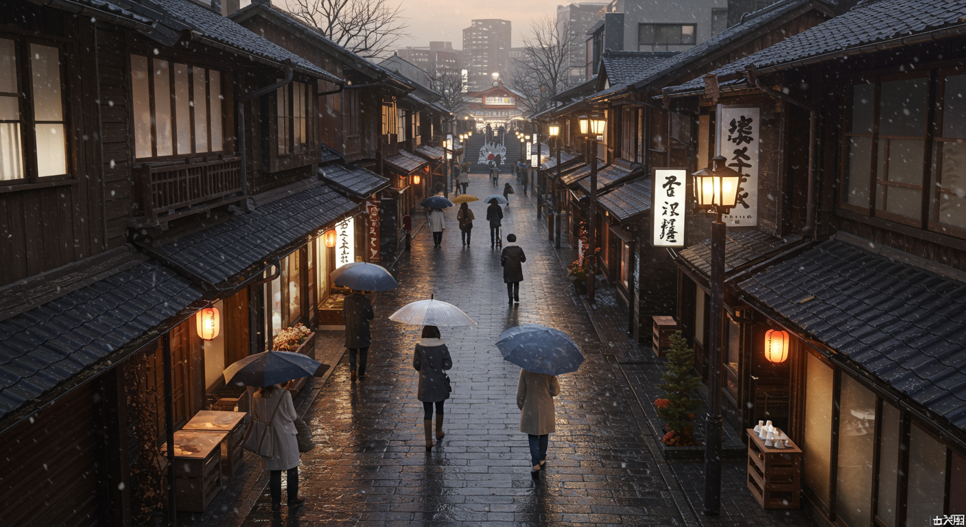 쌀쌀한 겨울, 비나 눈이 올까요?
