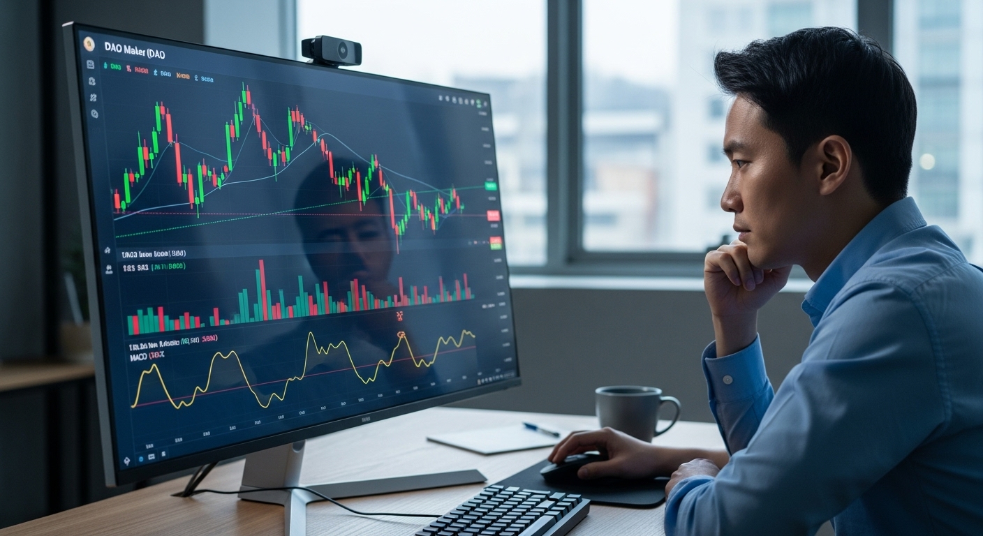 DAO Maker 가격 히스토리와 현재 기술적 분석