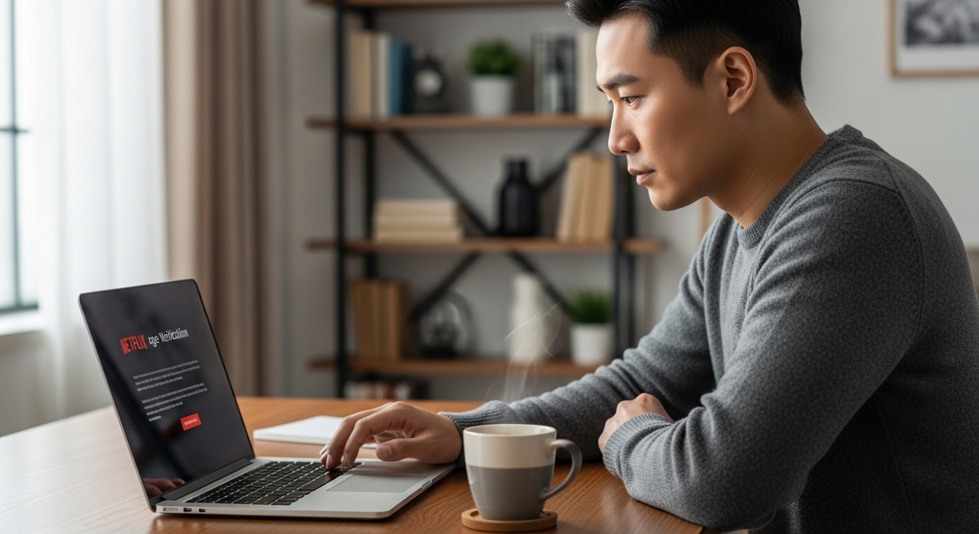 PC(웹브라우저)에서 성인인증하는 방법