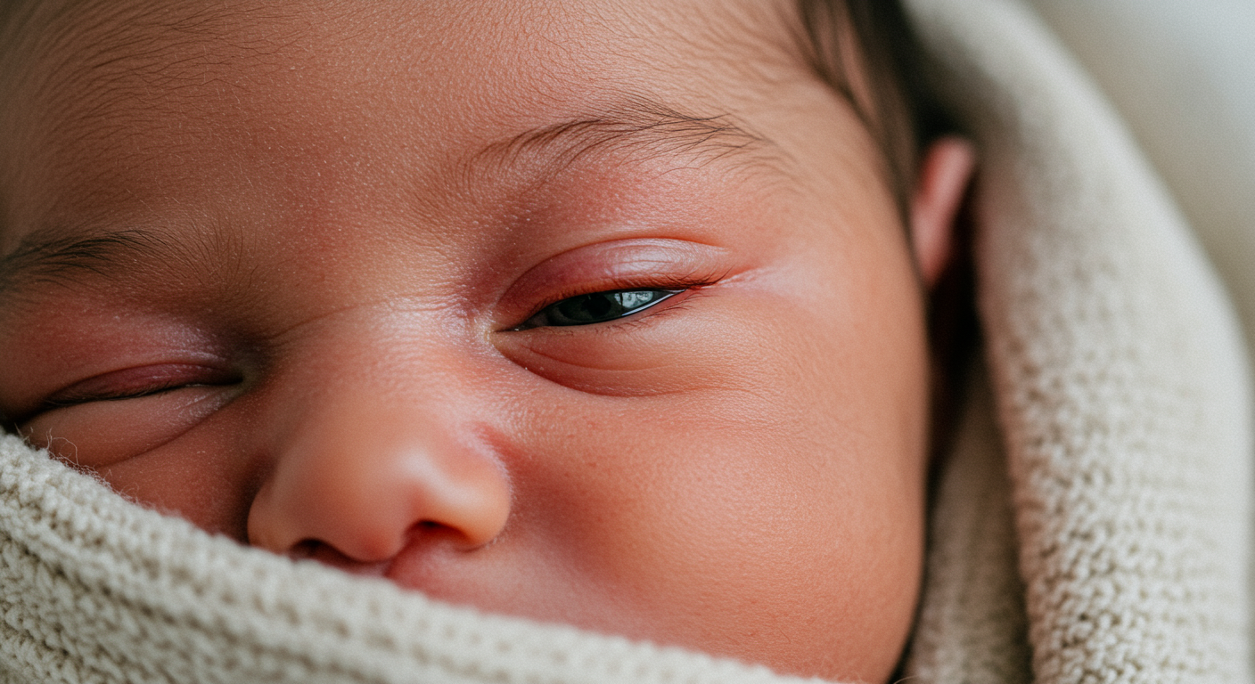 신생아 눈붓기, 왜 생길까요? (정의와 특징)