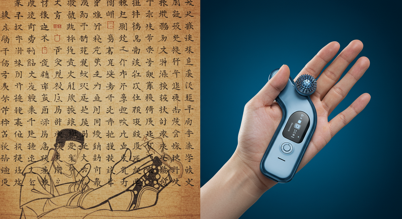 오랜 역사 속 손지압점 이야기