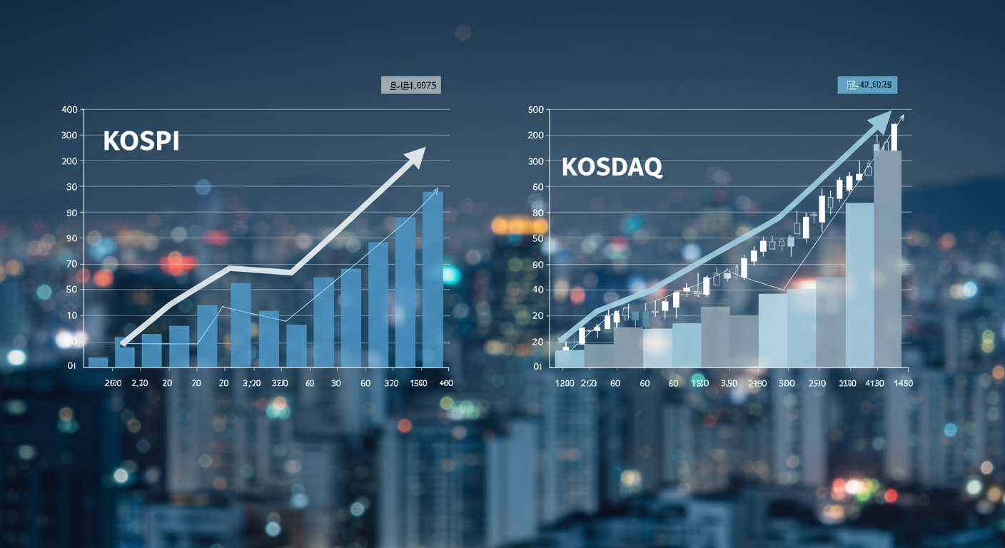 우리나라 주식시장 대표 주식시세 지수: 코스피와 코스닥
