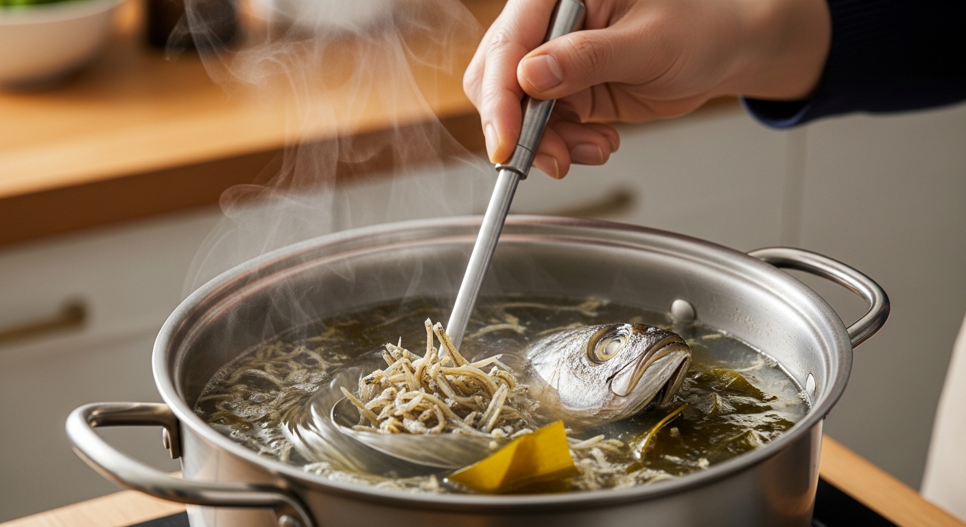 시원하고 깊은 맛! 육수(밑국물) 내는 비법