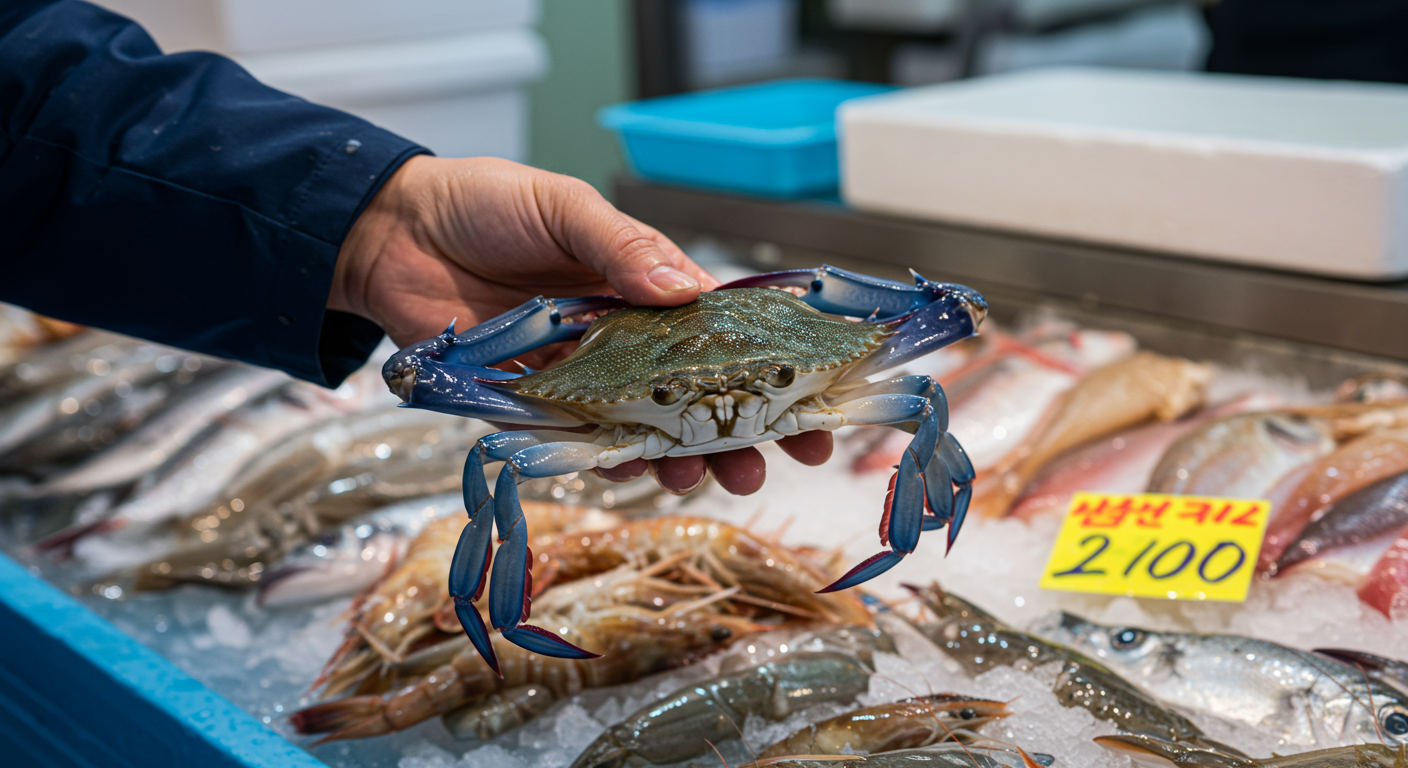 신선한 꽃게 고르는 법과 제철 알아보기