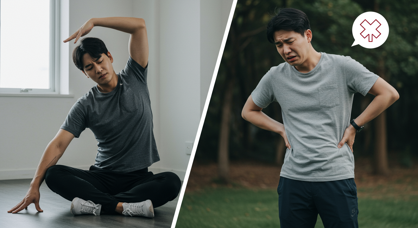 근육통과 내과적 질환 구분하는 법