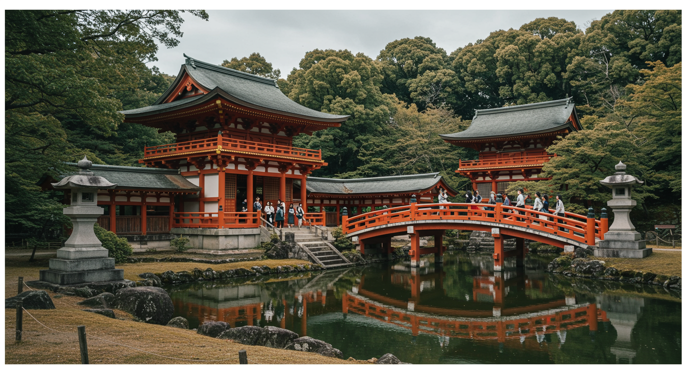 학문의 신을 만나는 다자이후 텐만구 ⛩️