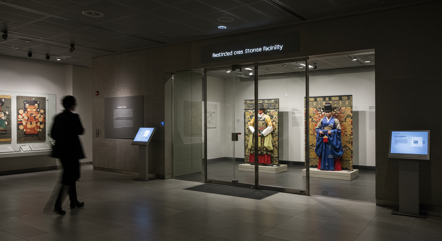 논란의 시작: 김건희 여사의 비공개 수장고 방문