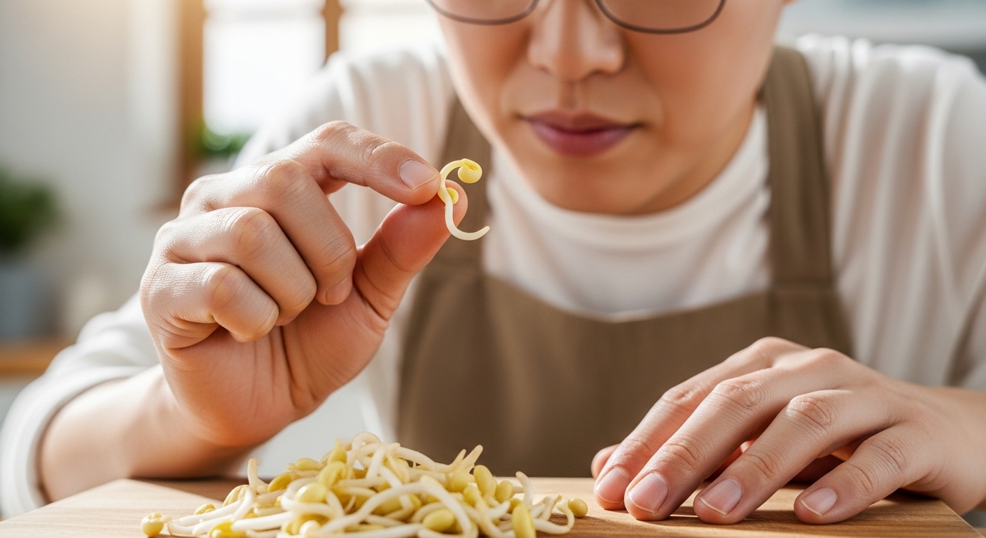 아삭함의 비밀! 콩나물 데치는 황금 시간은?