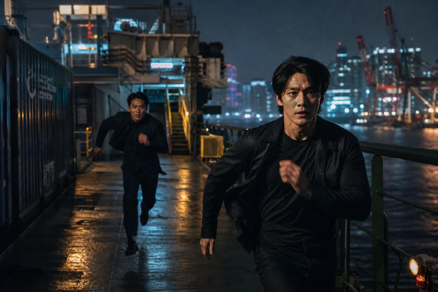 사냥개들 시즌1 결말: 배 위에서의 최종 추격