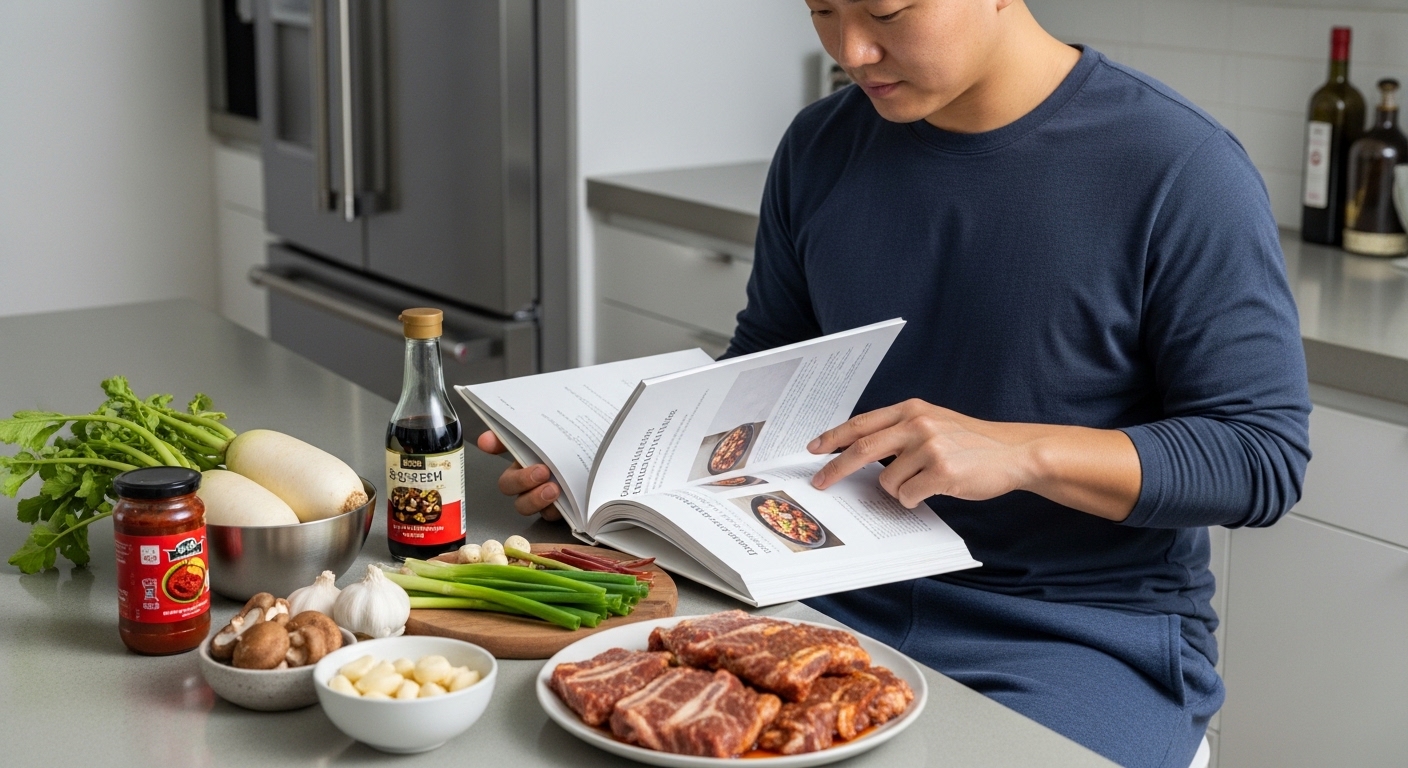 소갈비 손질부터 핏물 제거까지 완벽하게!