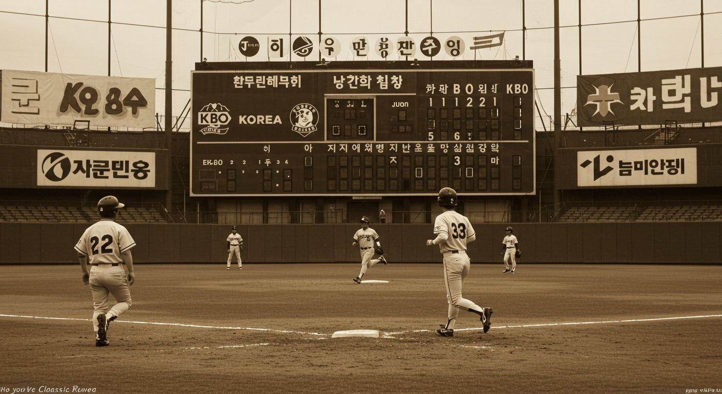 2000년대 초 KBO 야구 경기 사진