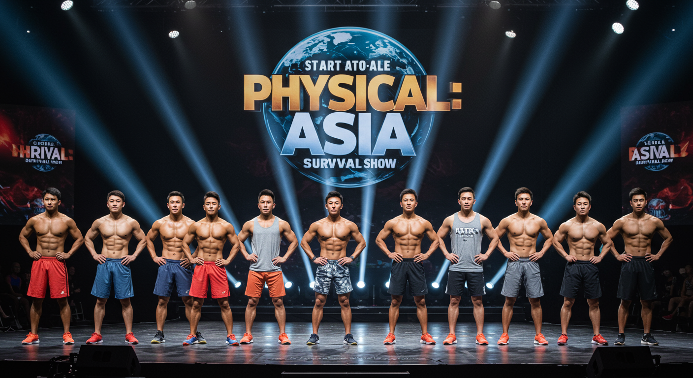 넷플릭스 피지컬 아시아: 새로운 서바이벌의 시작!