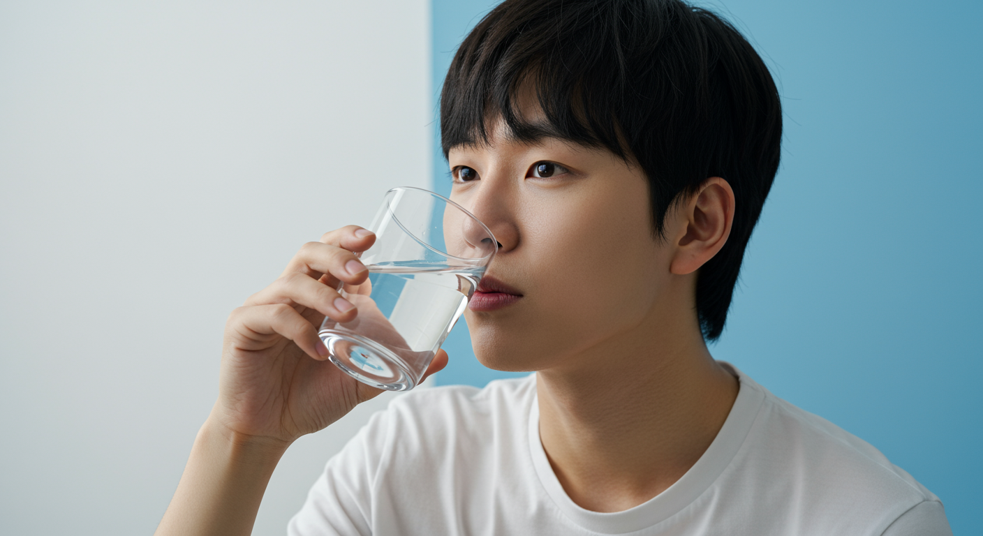 탈수 걱정 마세요! 장염 시 수분 보충법