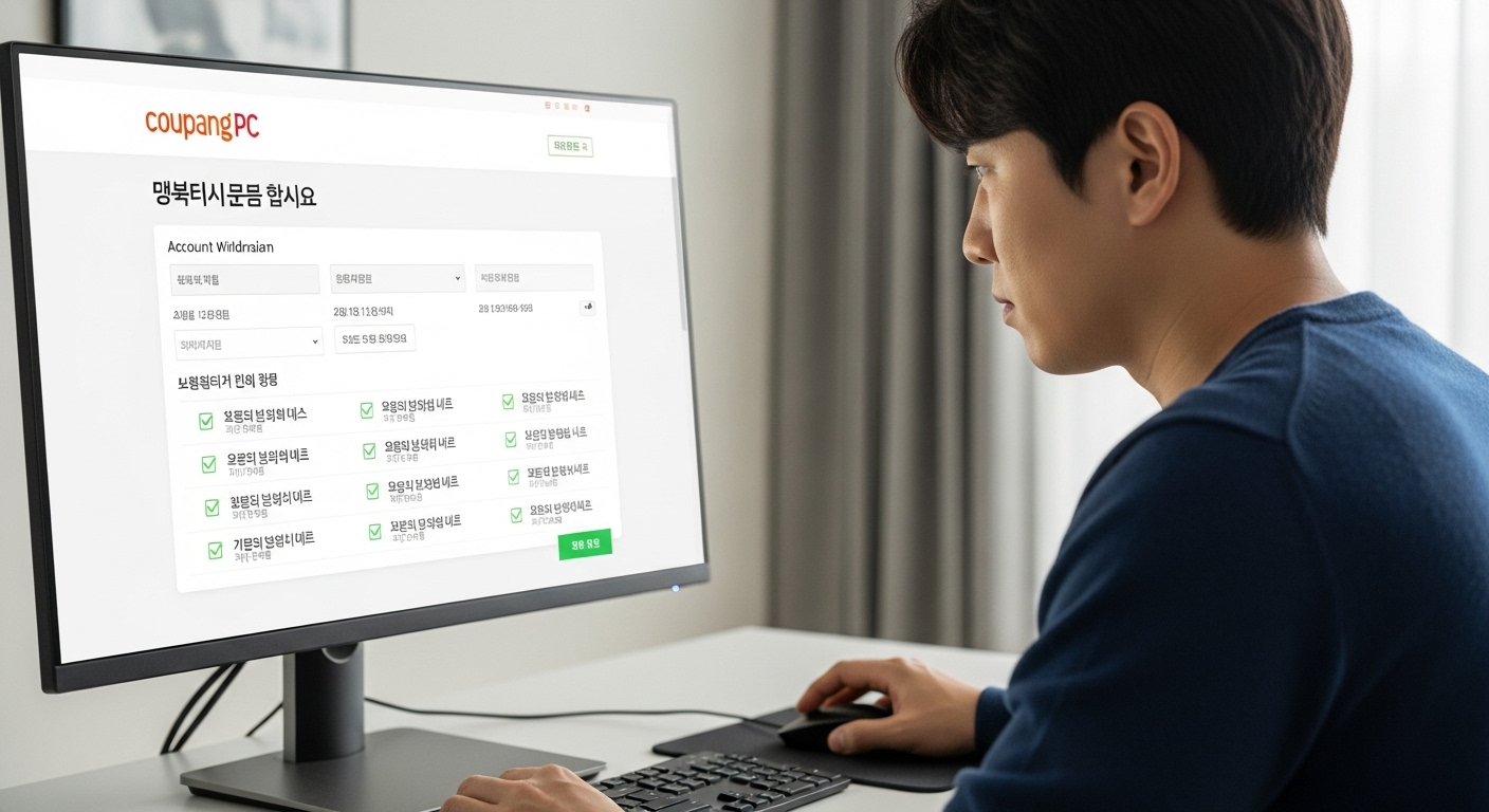 복잡한 본인 인증과 주의사항 동의, 제대로 따라 해봐요