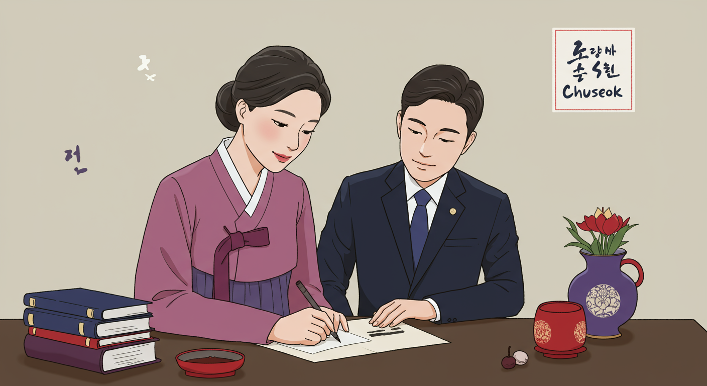 직장 상사 추석 인사말, 기본 원칙과 예시