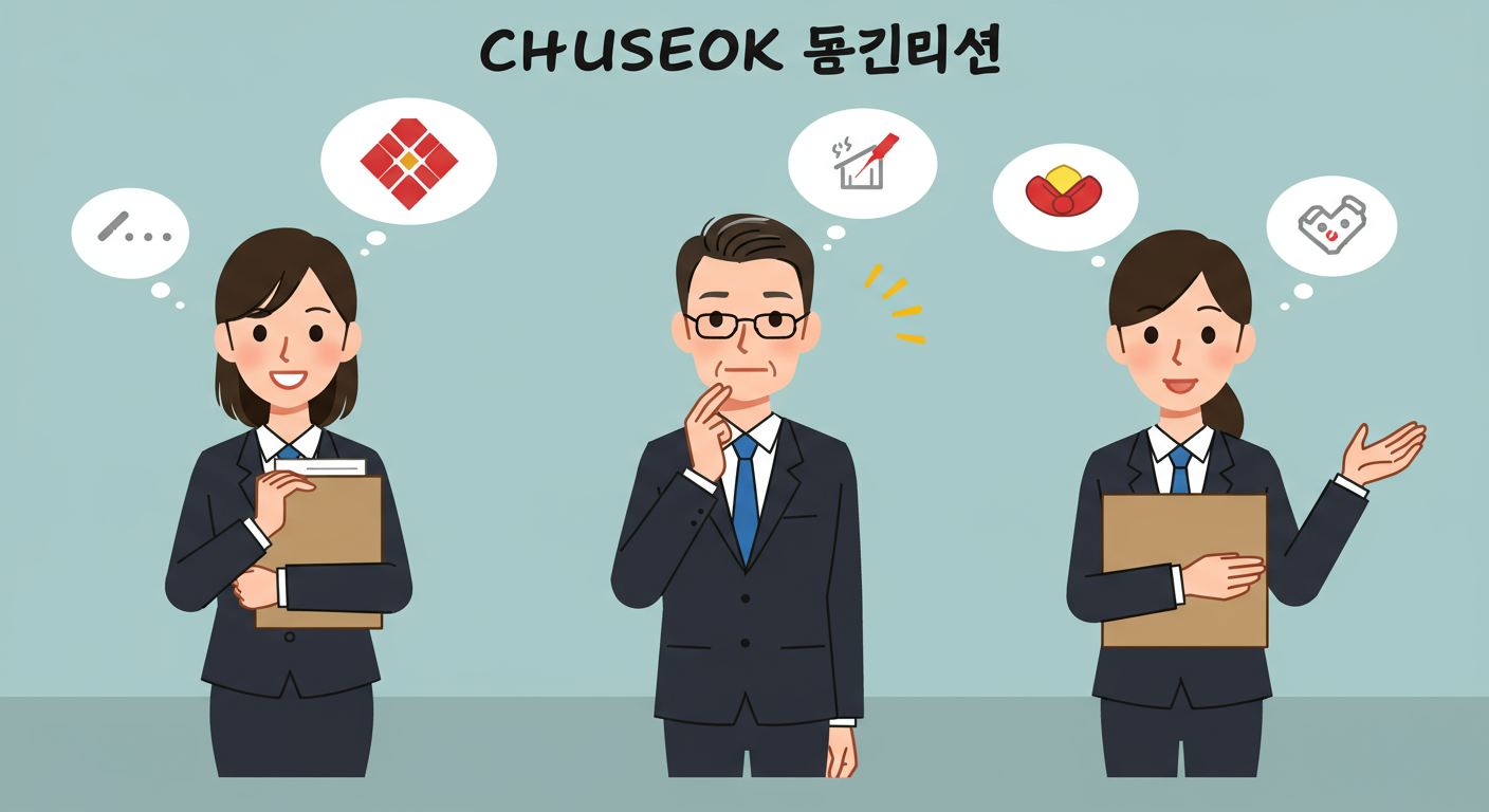 상황별 맞춤 추석 인사말, 어떻게 다를까요?