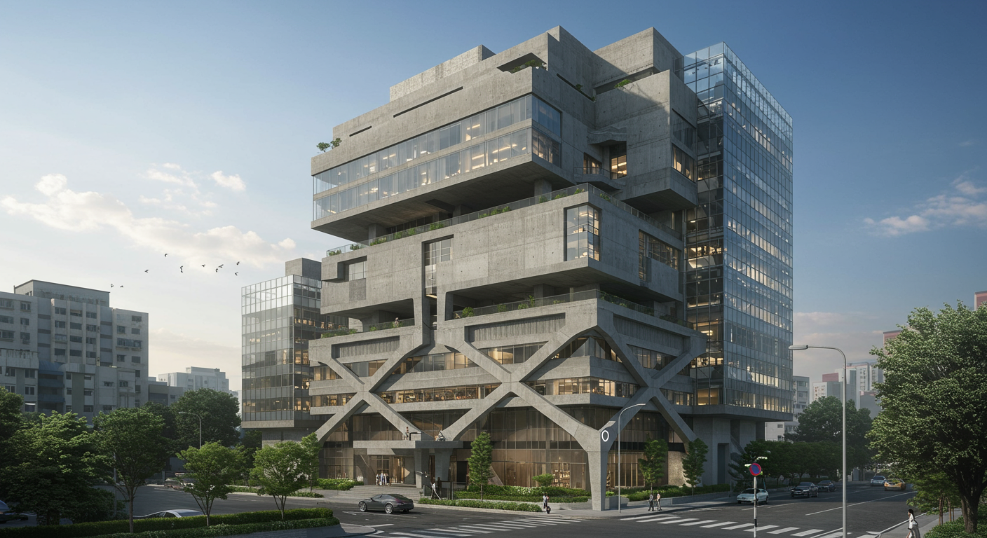 独特设计：探索 Gentle Monster 总部大楼的外观