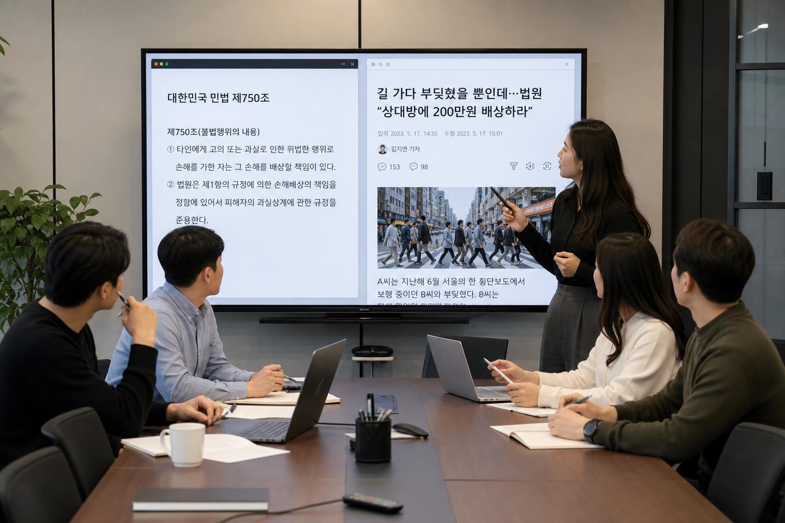 일상적 의미와 법률적 정의의 차이