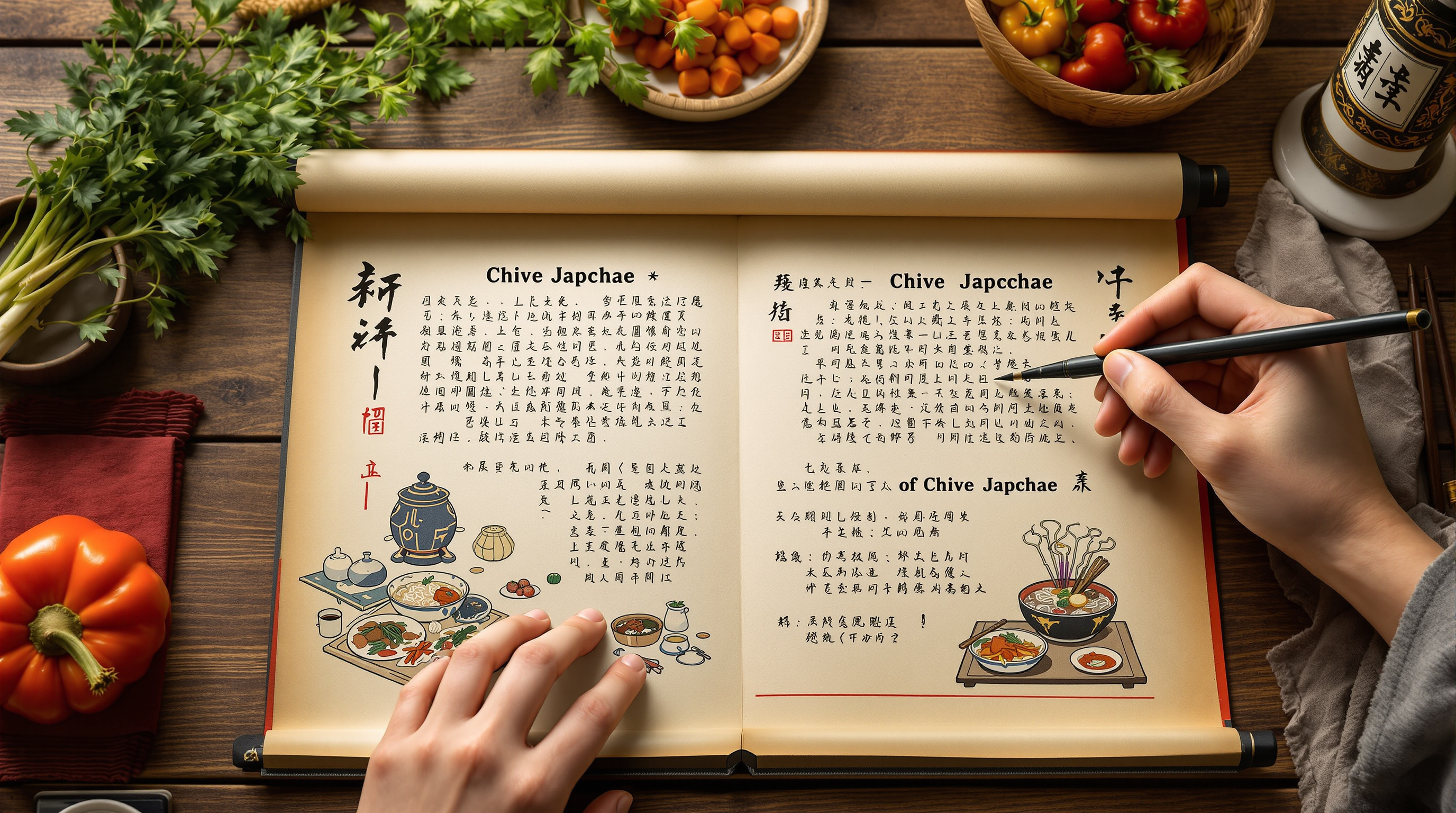 부추잡채의 흥미로운 역사 이야기