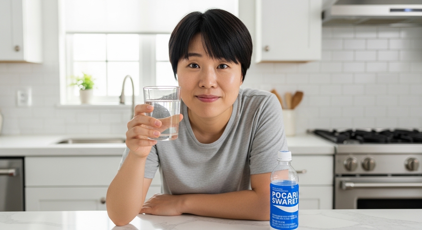 수분 보충이 제일 중요해요! (소금물과 이온음료)