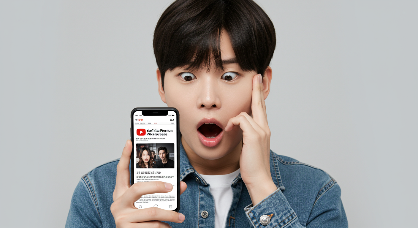 갑자기 비싸진 유튜브 프리미엄 가격, 왜 올랐을까요?