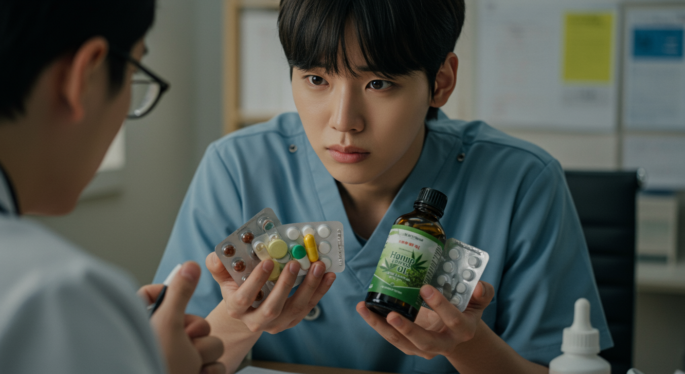 약 복용 중이라면? 대마종자유 혈액 응고 및 약물 상호작용 💊