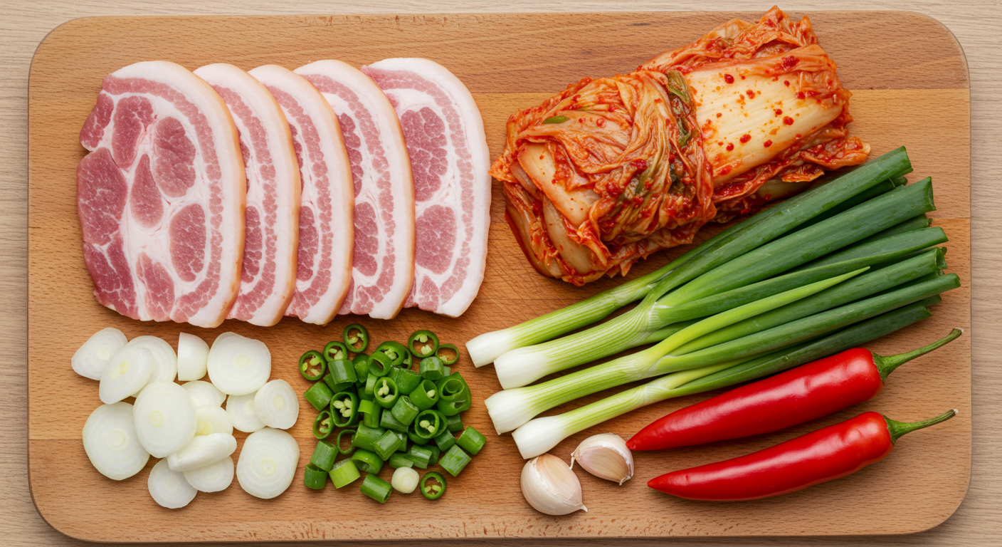맛있는 목살김치찜을 위한 핵심 재료와 준비