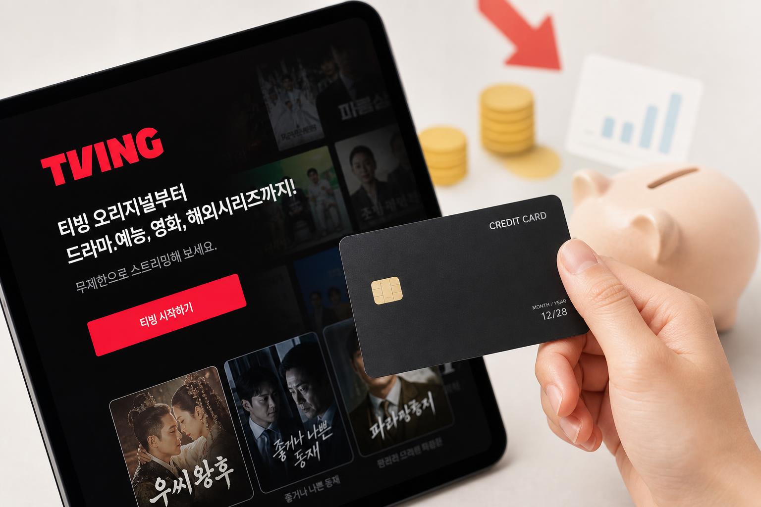 카드사 OTT 할인으로 티빙 요금 상쇄하기