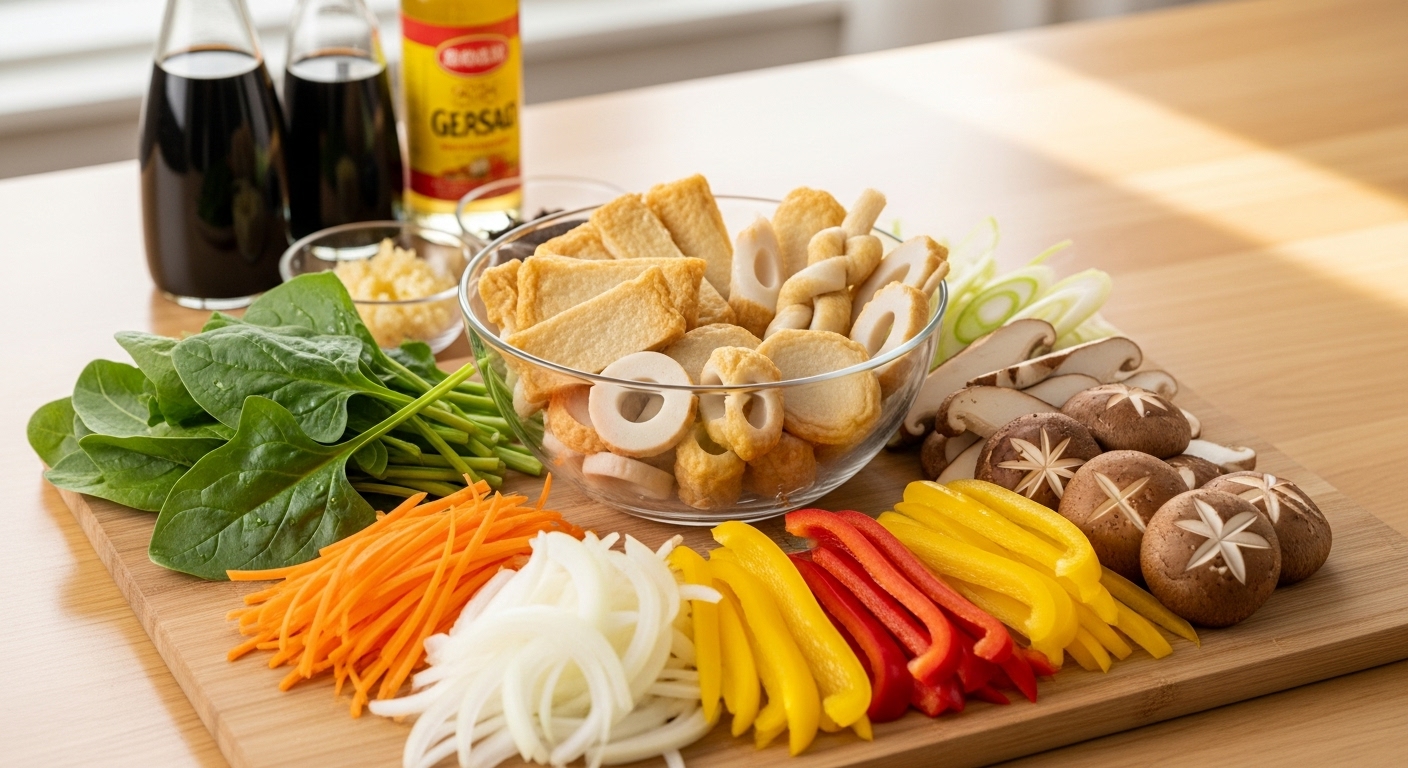 맛있는 오뎅잡채, 어떤 재료가 필요할까?