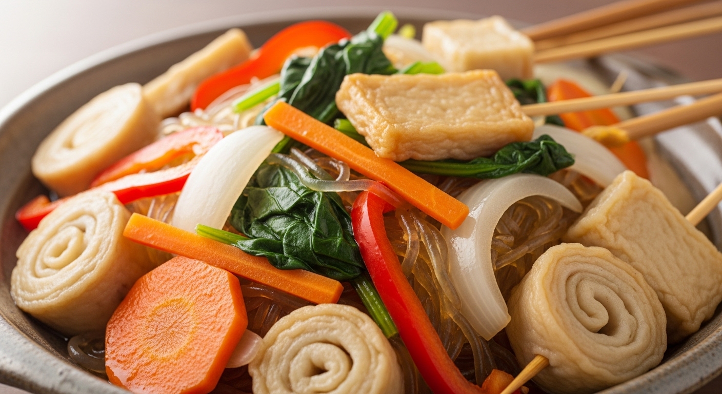 오뎅잡채, 건강에도 좋을까?