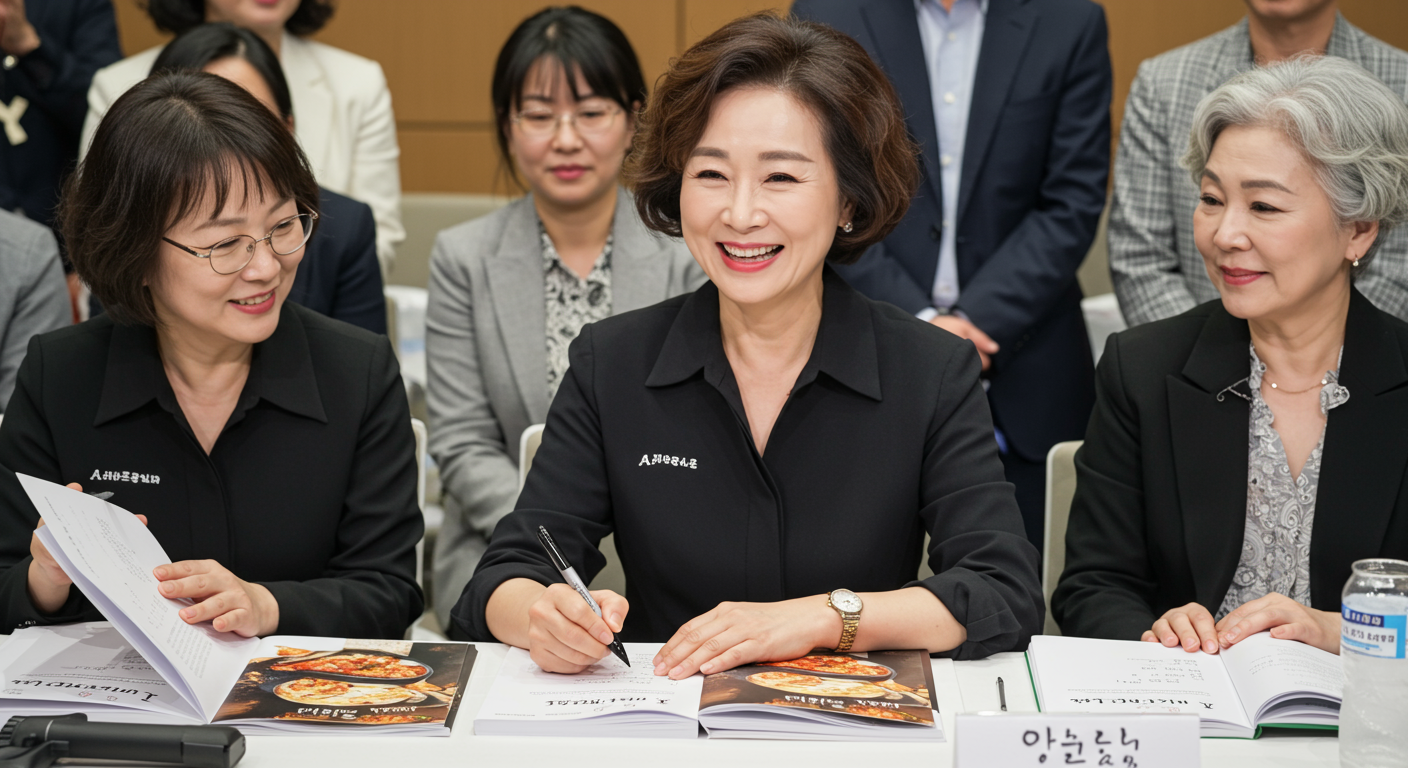 대중과 소통하다: 공개 활동과 요리책 출간