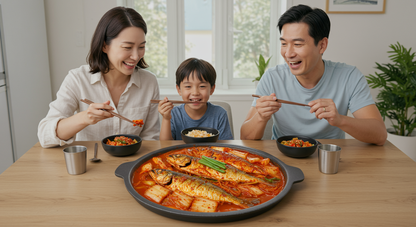 건강과 맛, 두 마리 토끼 잡는 꽁치김치찜 🐟