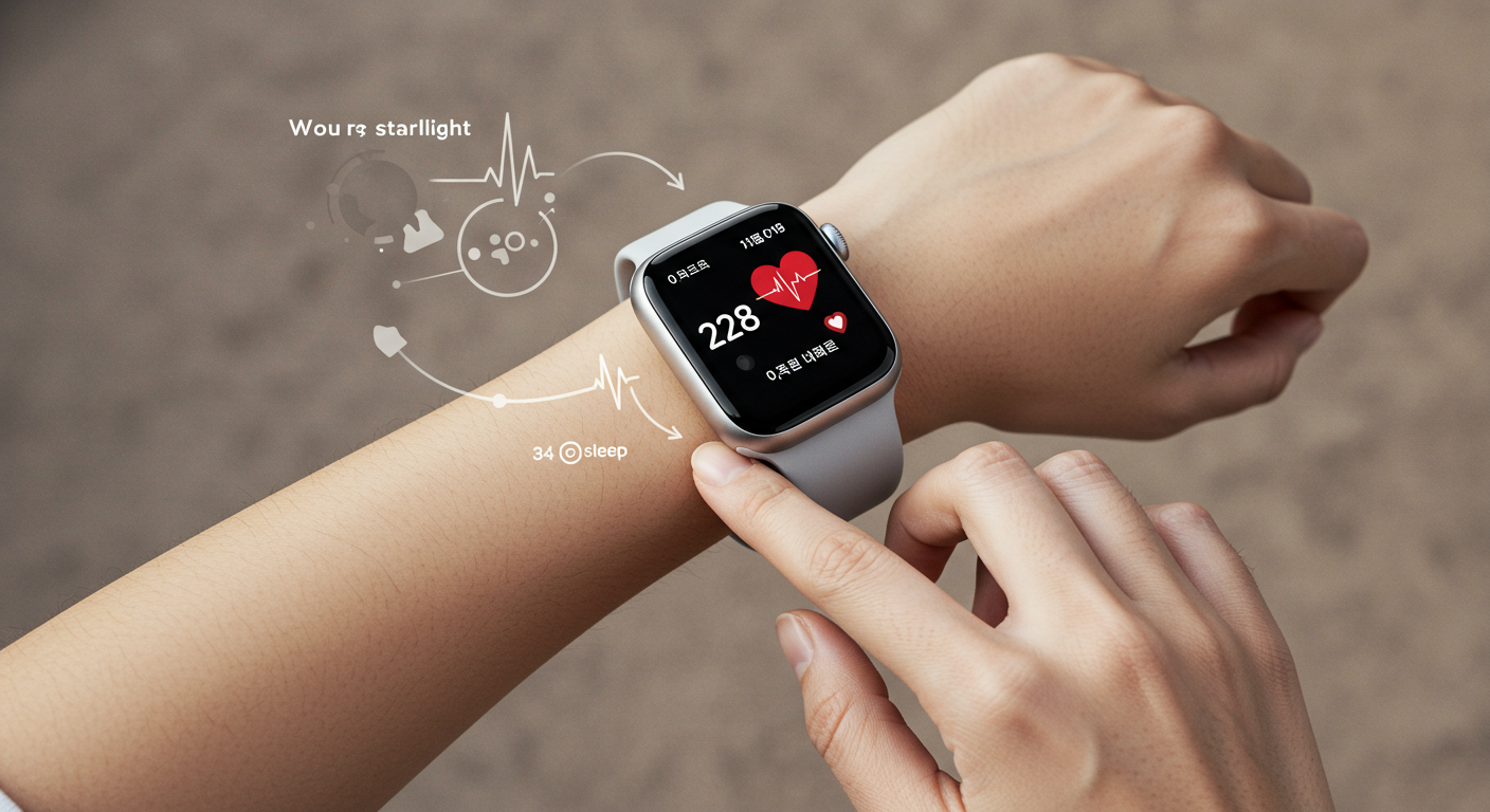 스타라이트 애플워치, 어떤 특별한 기능이 있을까요? (디자인 및 기능적 특장점)