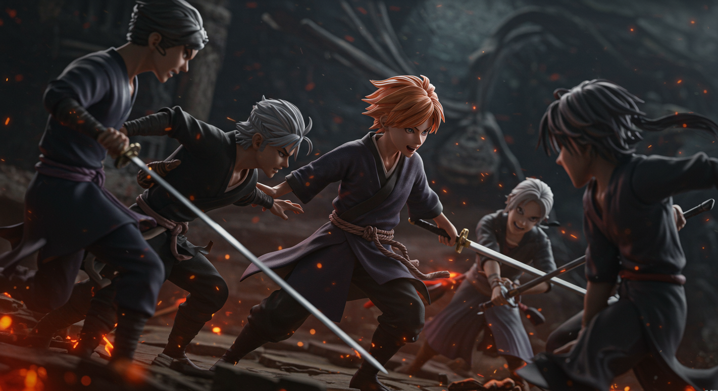 다크 판타지 세계를 3D로! 비주얼 연출의 비밀