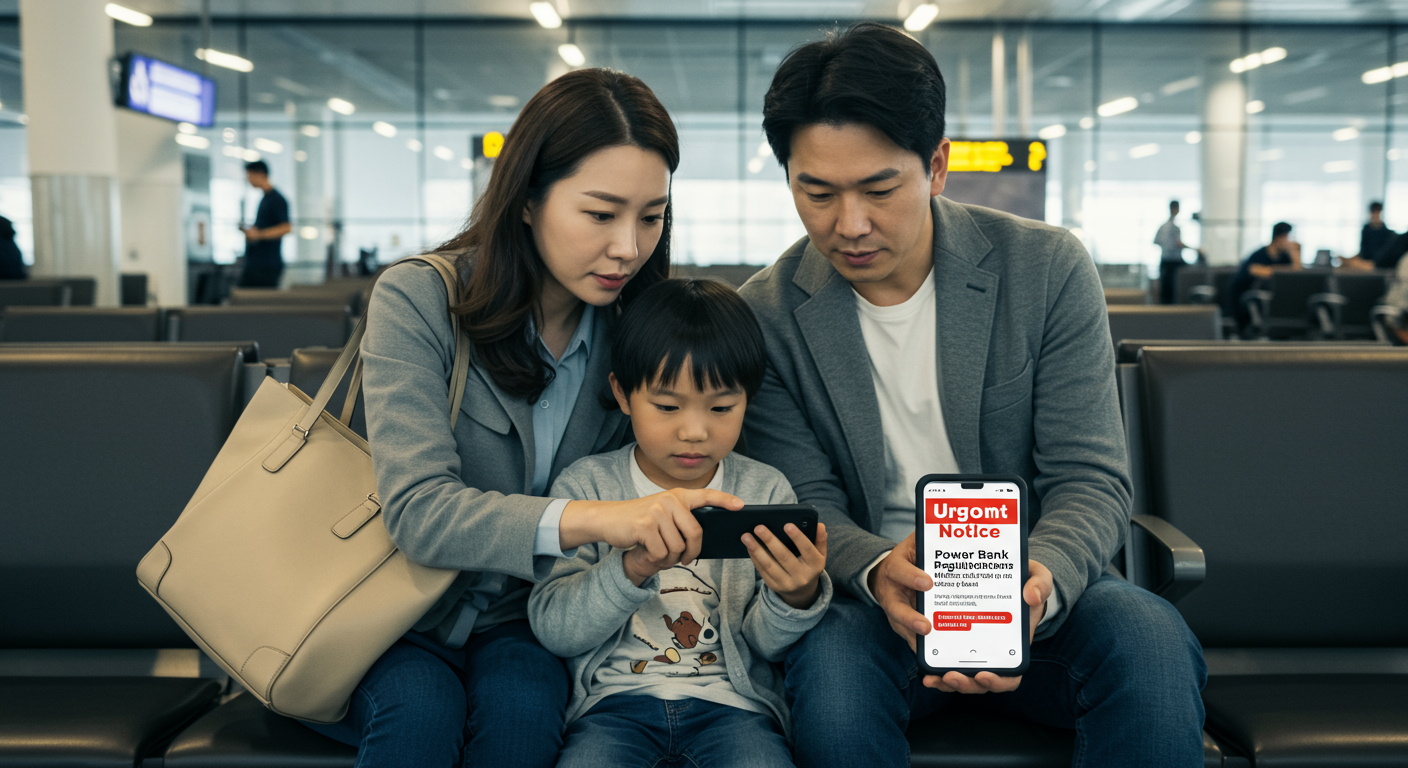 규정 강화: 2025년 비행기 보조배터리, 왜 중요할까요?