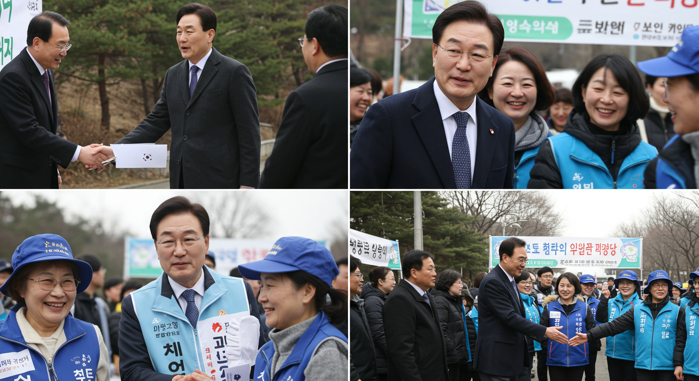시민과 함께하는 소통! 김홍규 시장의 발자취 🧑‍🤝‍🧑