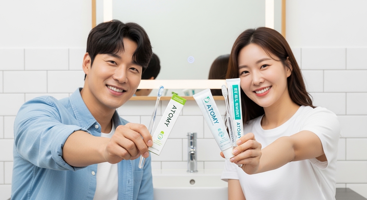 애터미 칫솔과 함께! 시너지는 어땠나요?