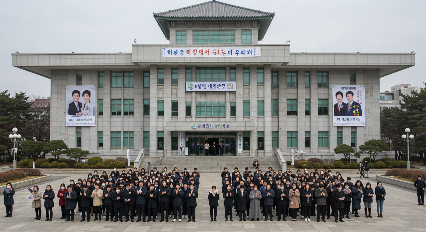 새로운 시작, 천안시 서북구청장 부임 이야기 🌟