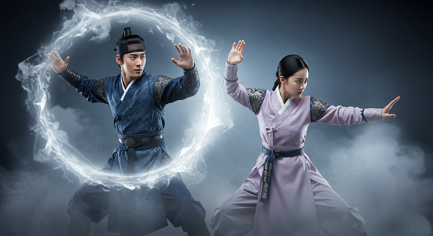 한비광과 담화린, 무림 세계의 대서사