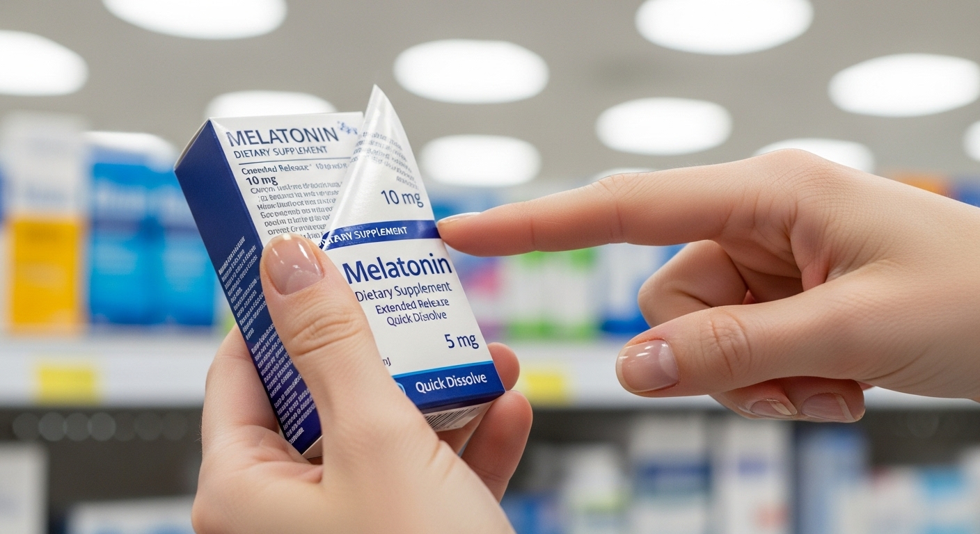 제품 성분을 꼼꼼히 확인하는 모습