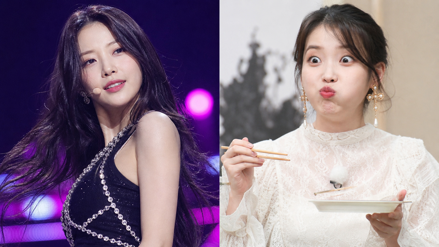무대에서 카리스마를 뽐내는 동시에 예능에서는 엉뚱하고 솔직한 매력을 드러내는 연예인의 모습
