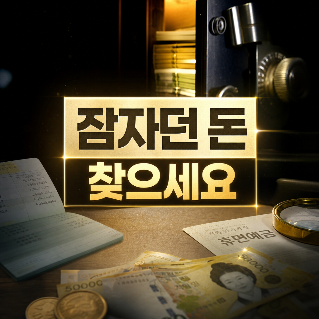 나의 휴면예금 찾기