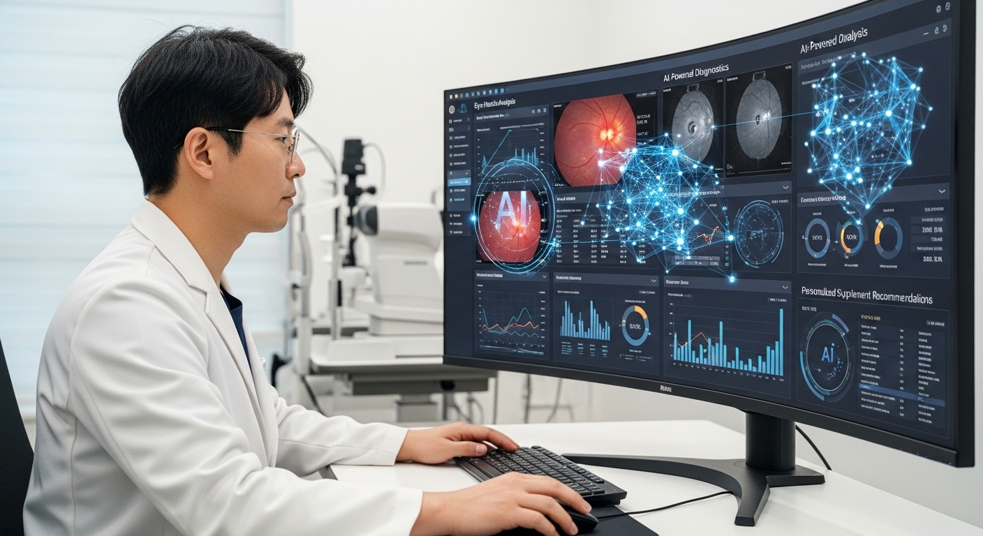 AI 건강 데이터 분석 이미지